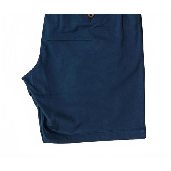 NEW SOUTHERN PROPER men's bluff shorts in navy - Picture 3 of 4